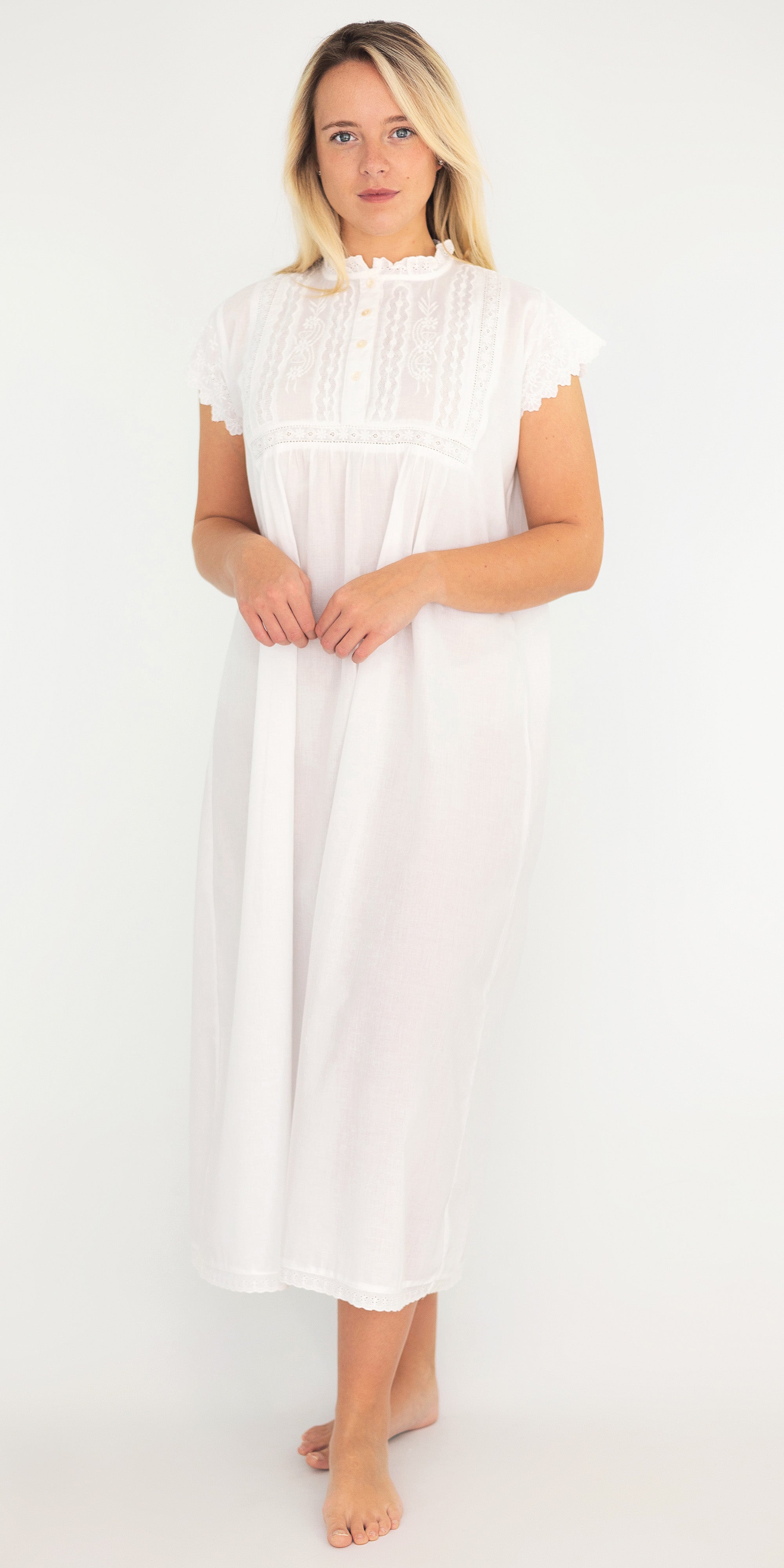 Women's Polo Cotton Nightdress