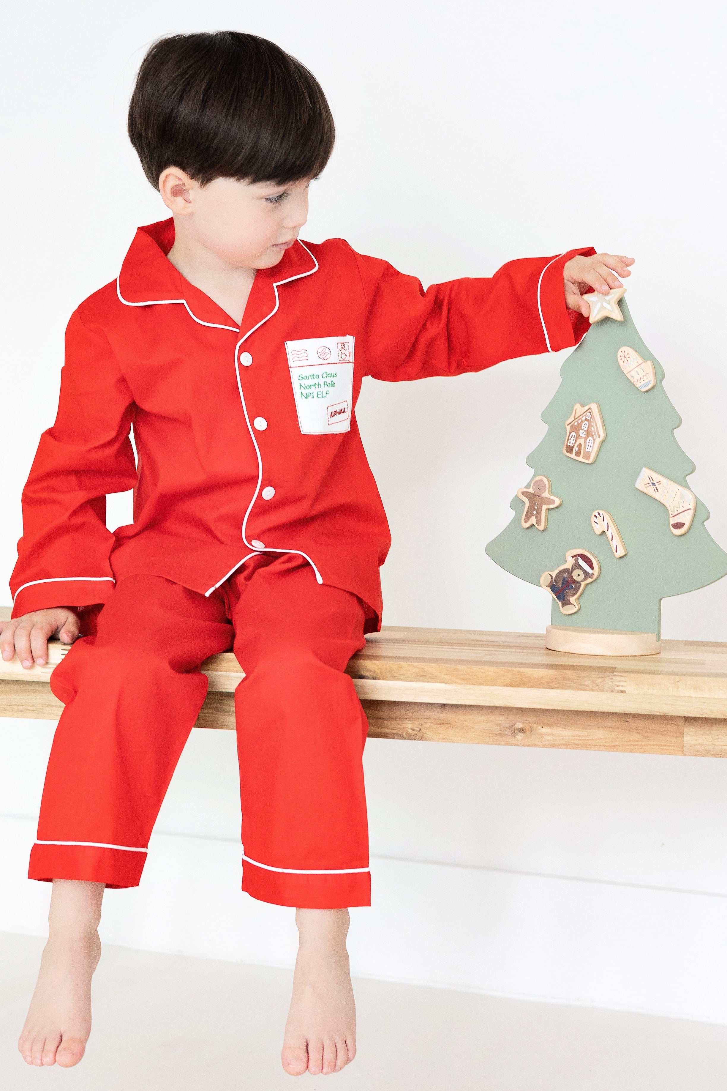 Children's Christmas Letter To Santa Pyjamas