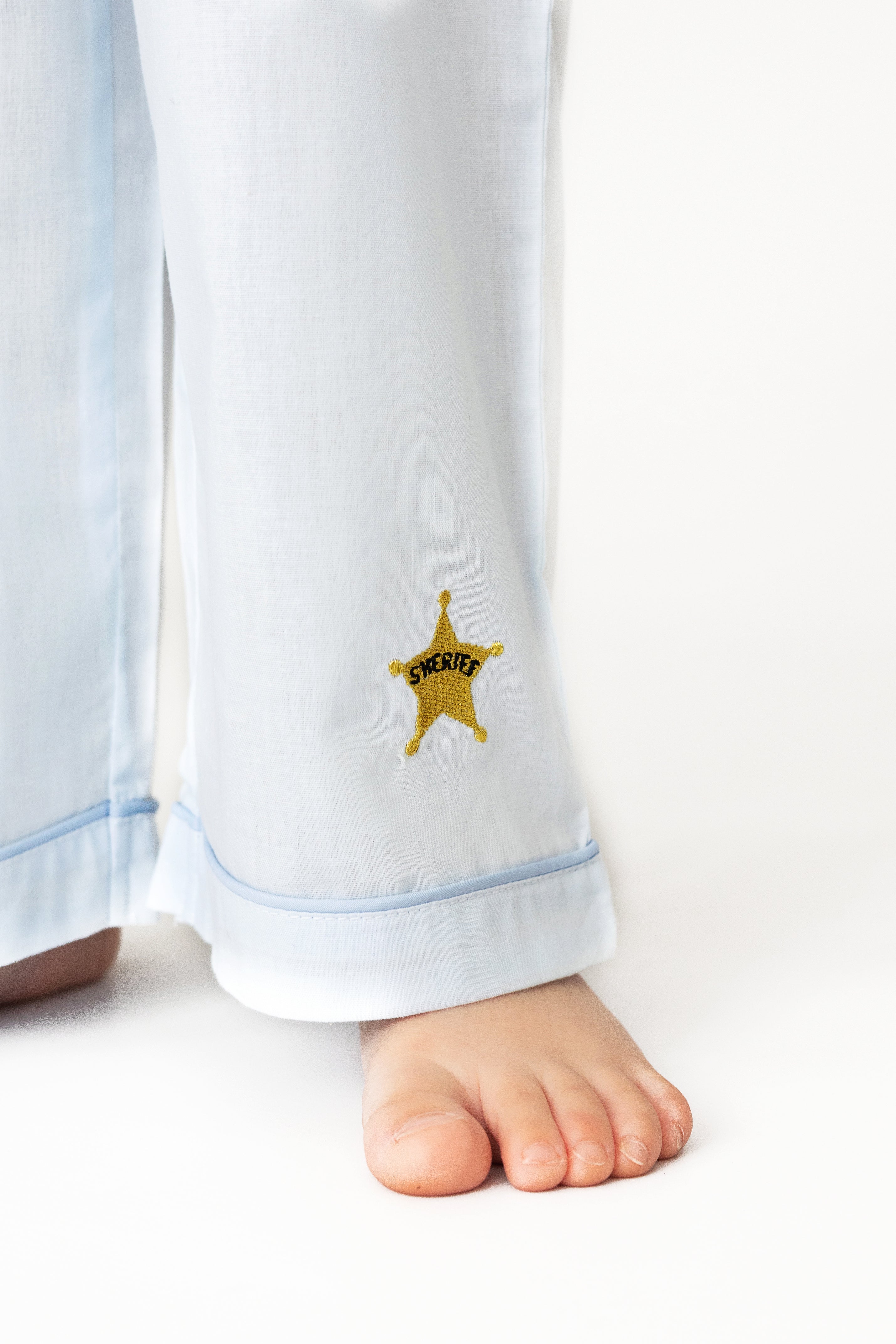 Boy's Cotton Cowboy Longsleeve Pyjamas