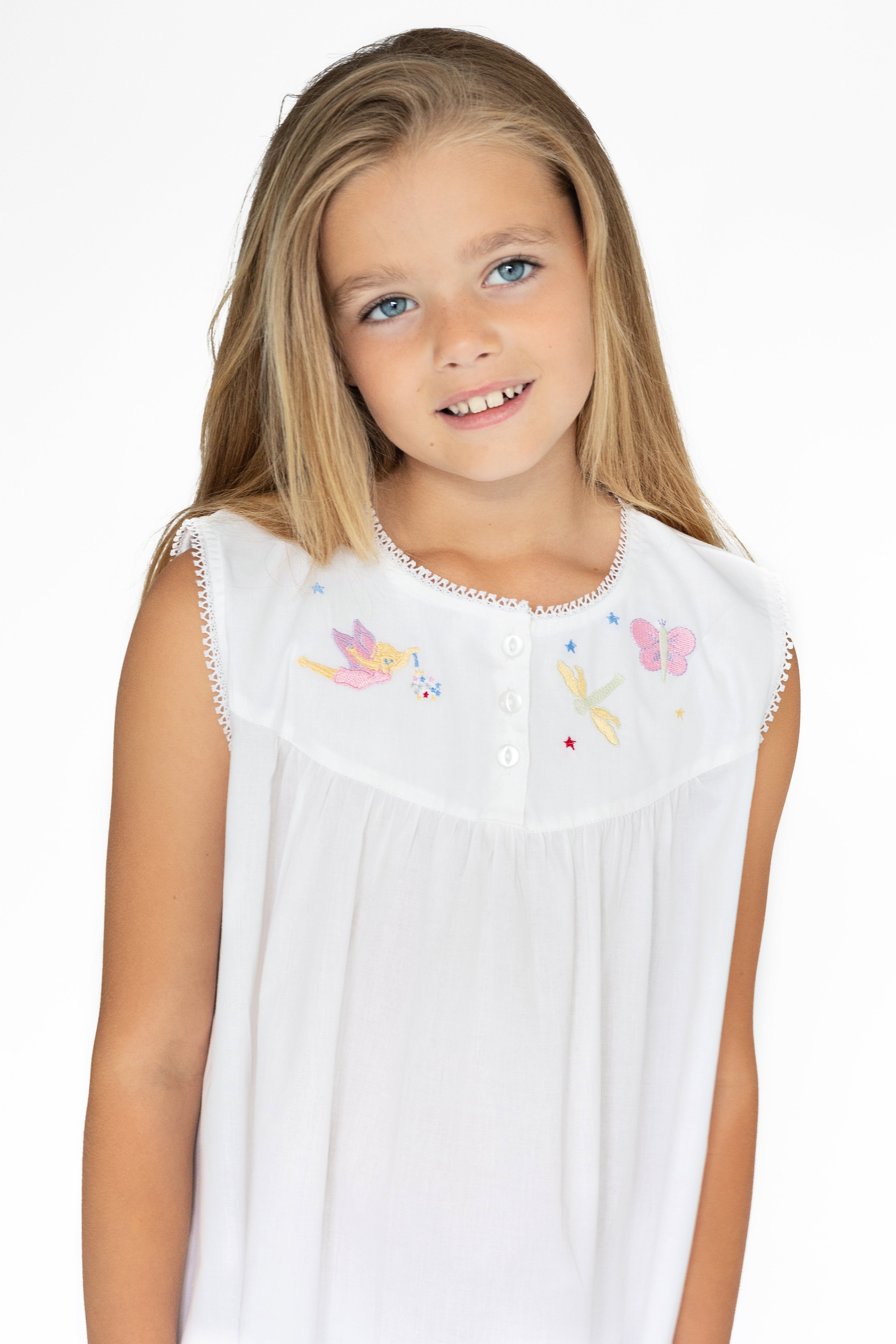 Girl's Dragonfly Cotton Dress