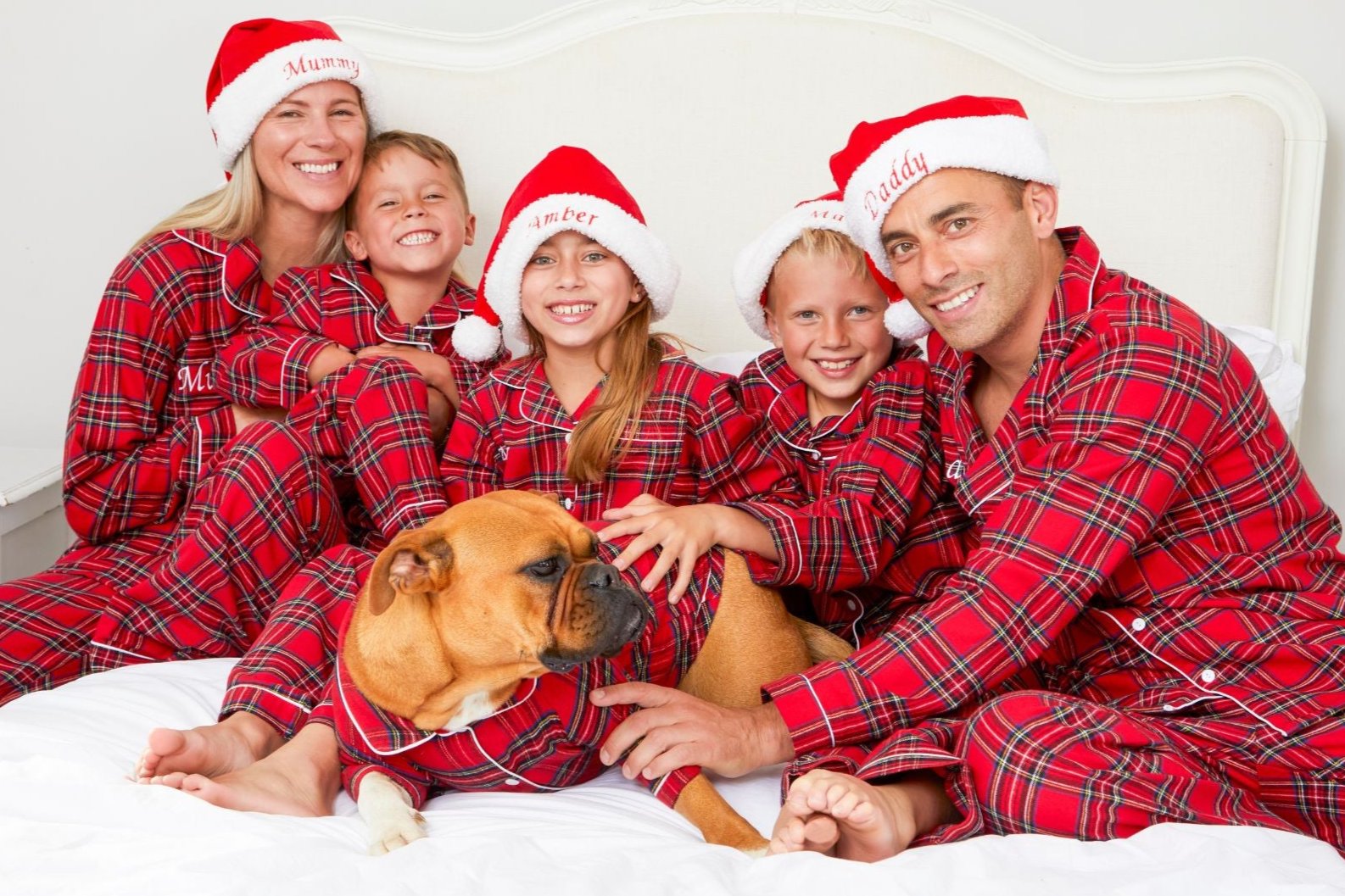 Children's Luxury Christmas Tartan Pyjamas