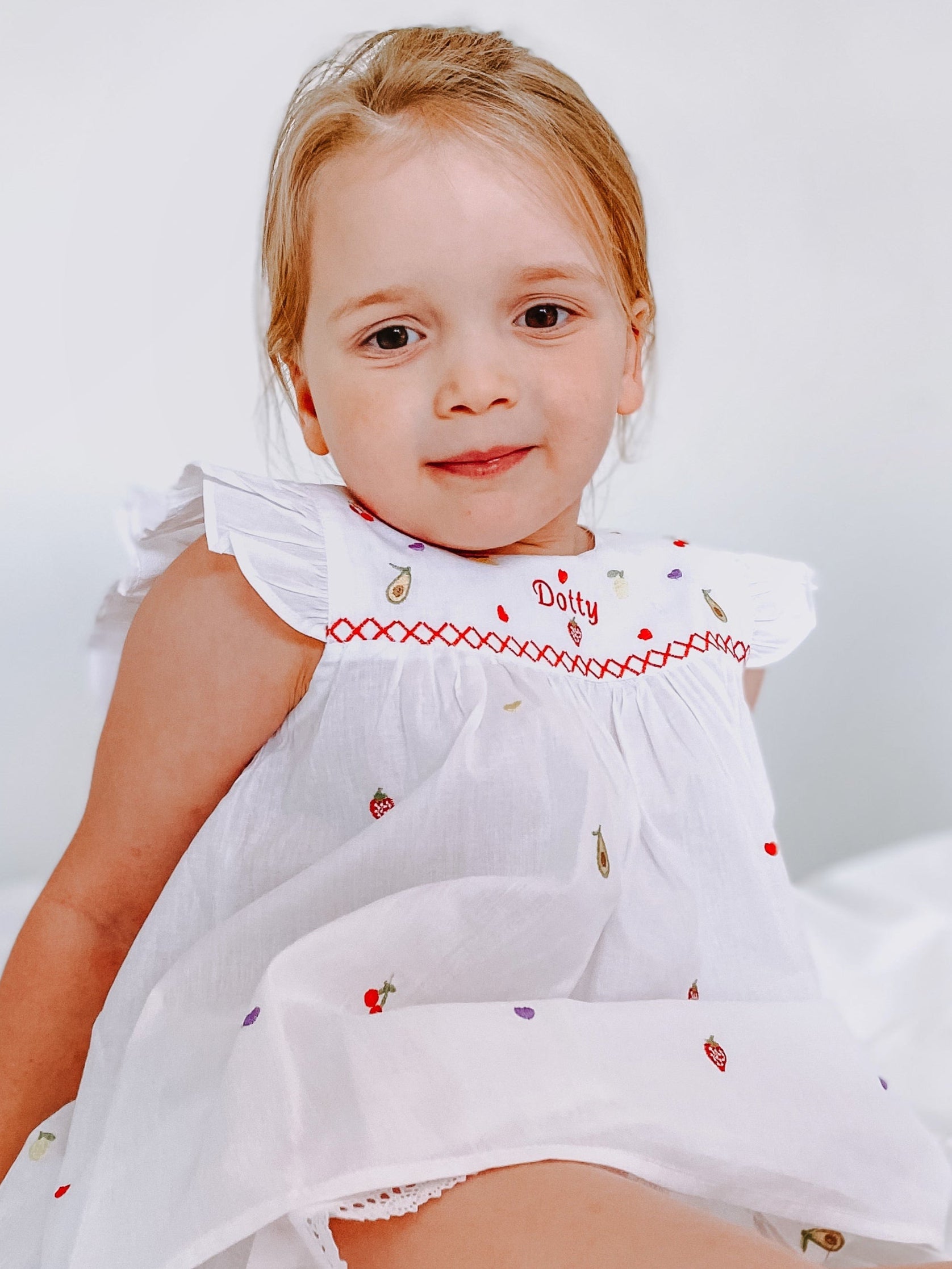 Girl's Fruit Pyjamas Short Set