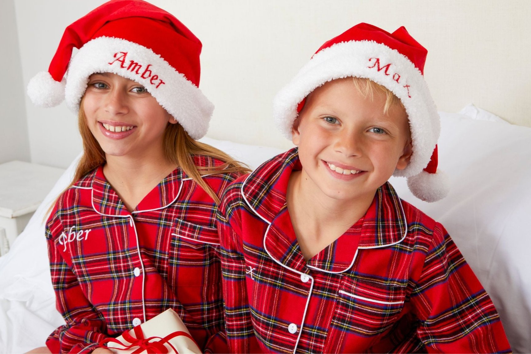 Children's Luxury Christmas Tartan Pyjamas
