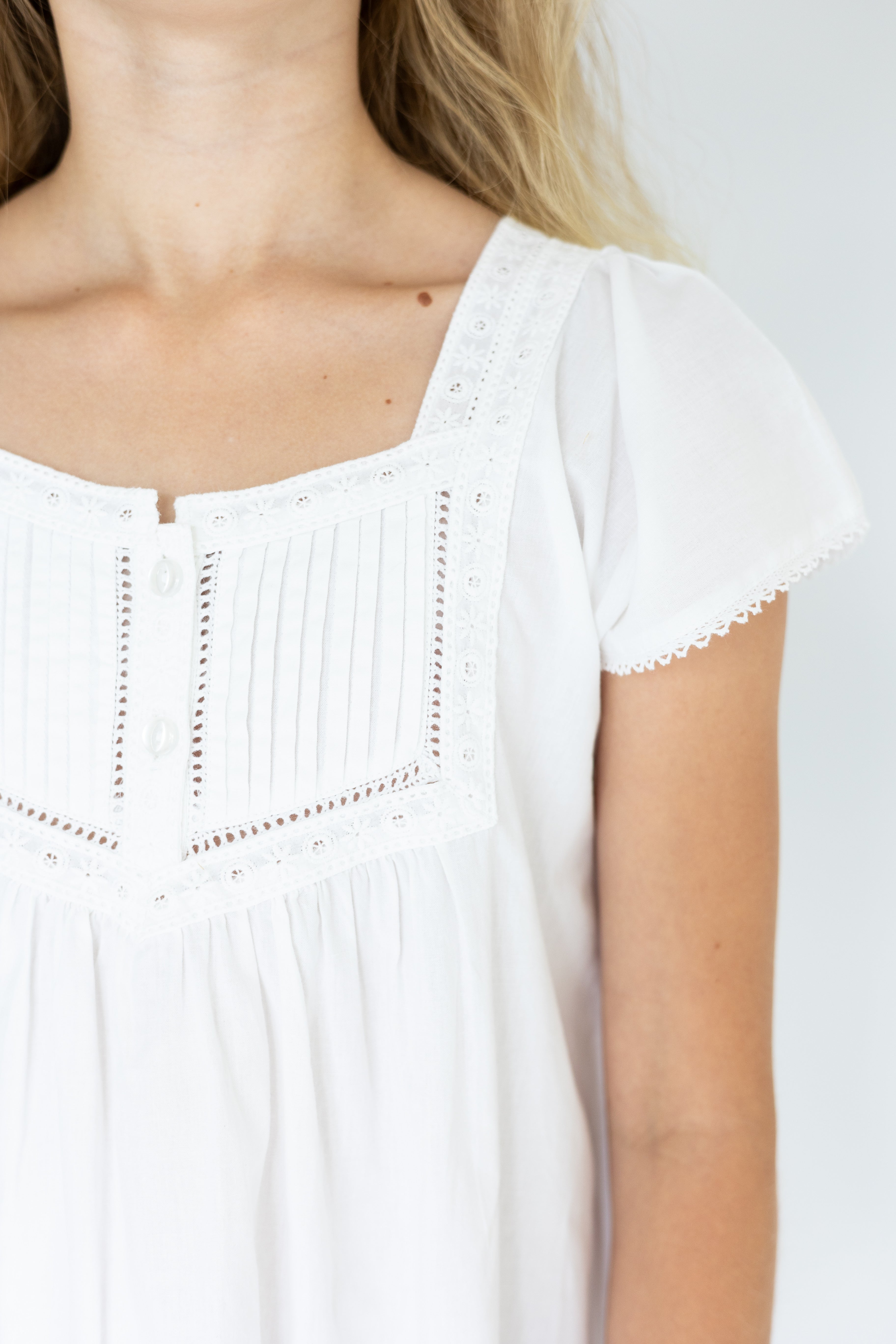 Girl's Mini Nicole Short Sleeve Cotton Dress