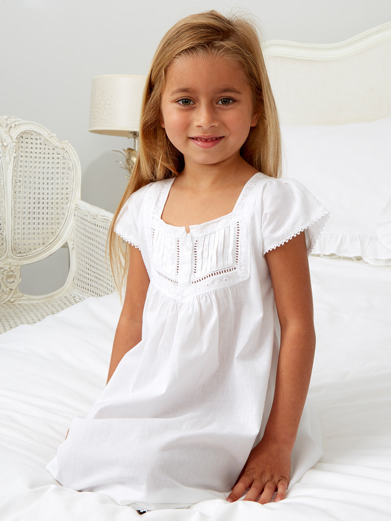 Girl's Mini Nicole Short Sleeve Cotton Dress