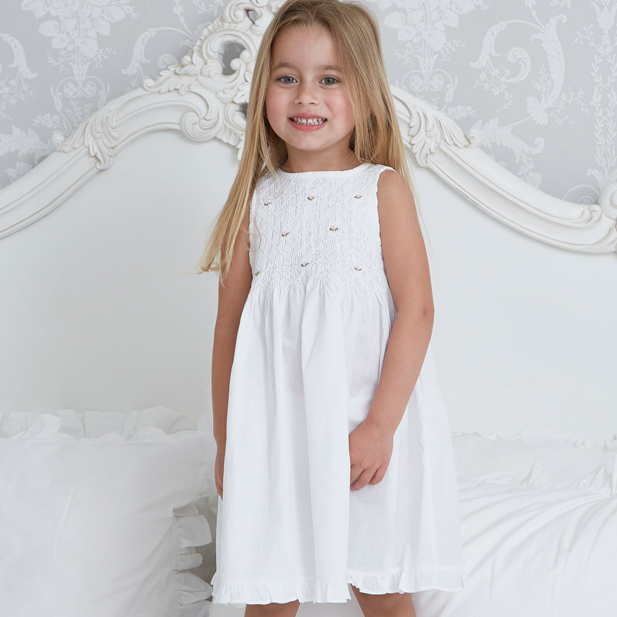 Girl's cotton molly dress