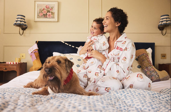 Women's Santa Print Pyjamas