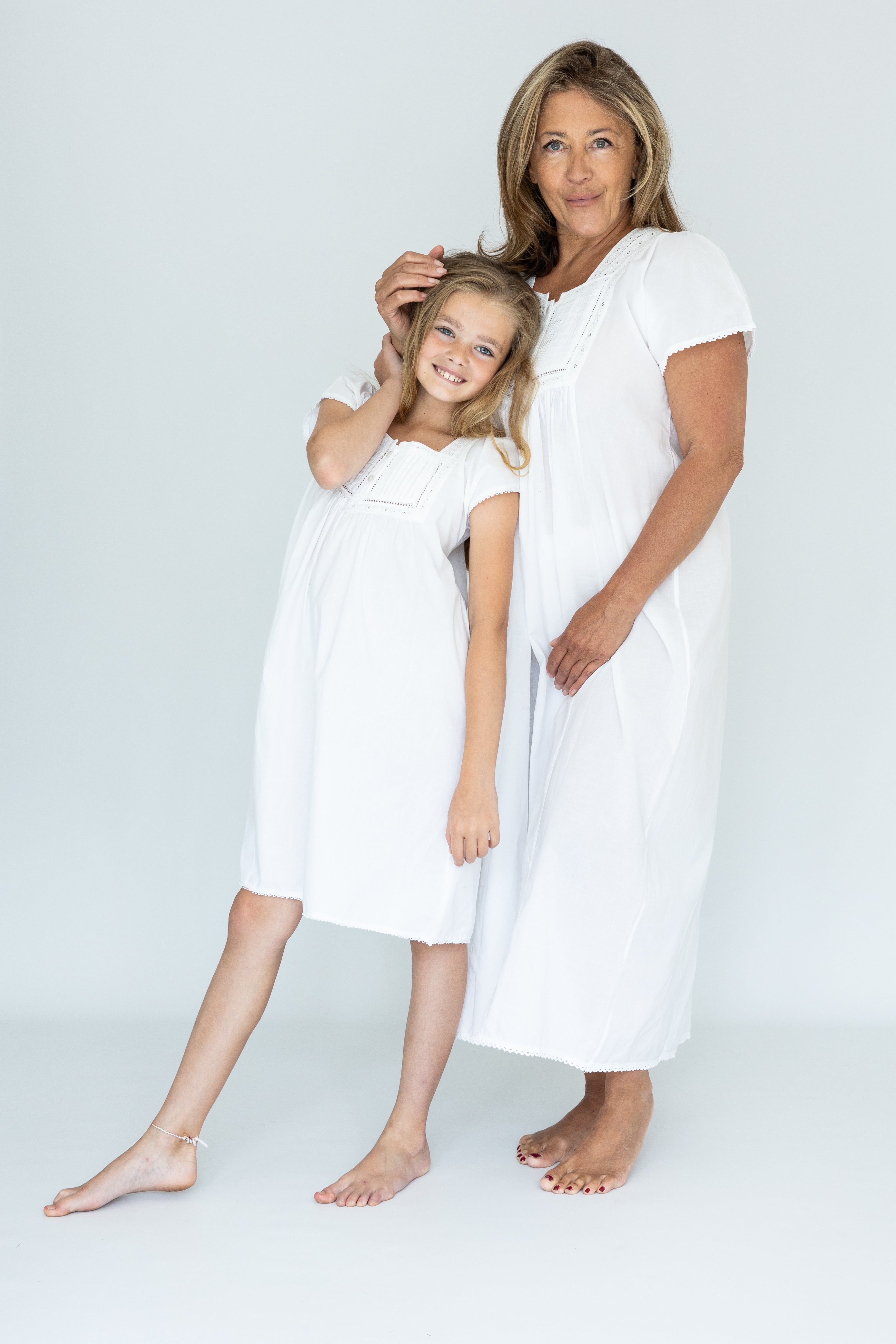 Girl's Mini Nicole Short Sleeve Cotton Dress