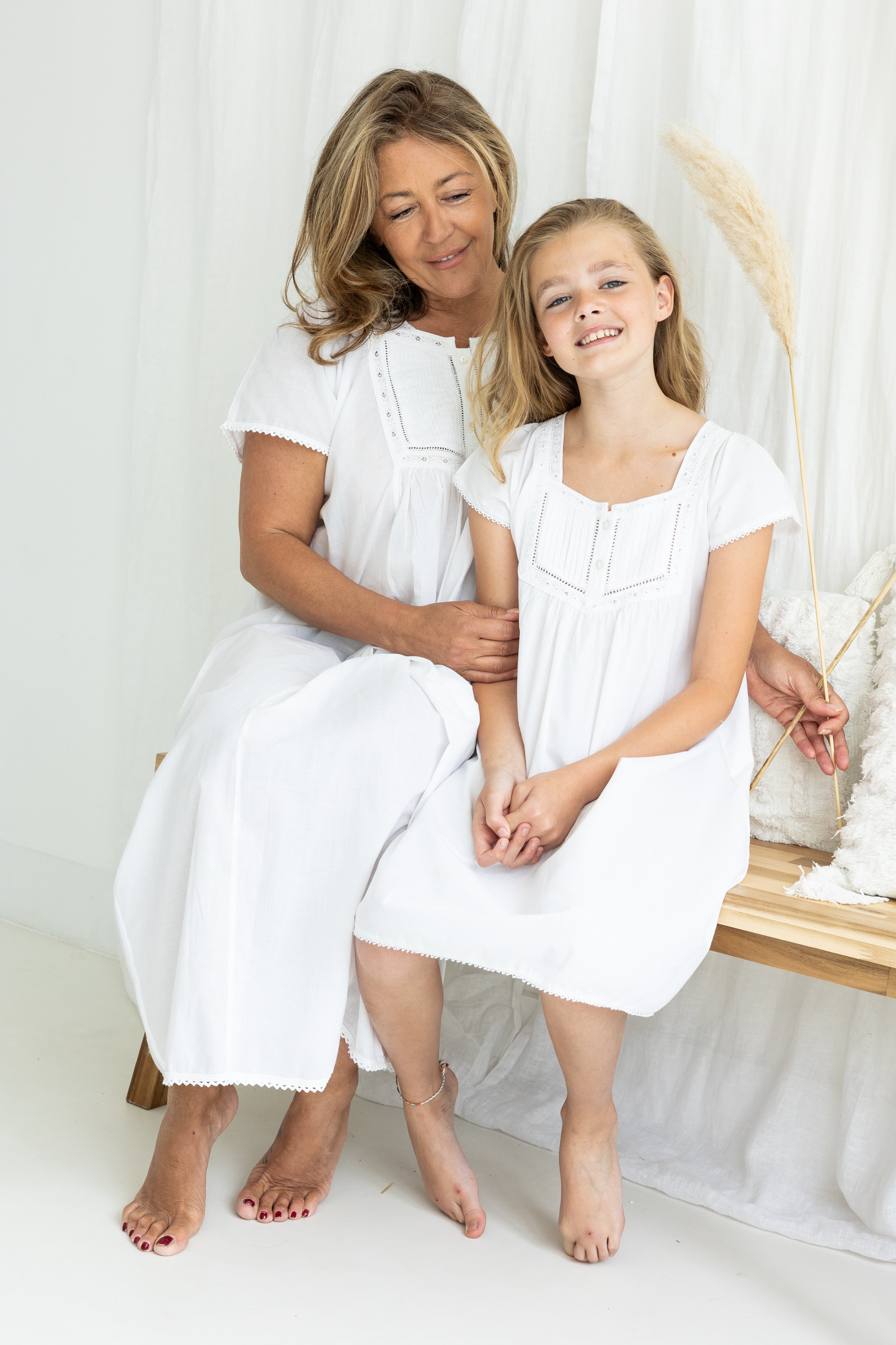 Girl's Mini Nicole Short Sleeve Cotton Dress