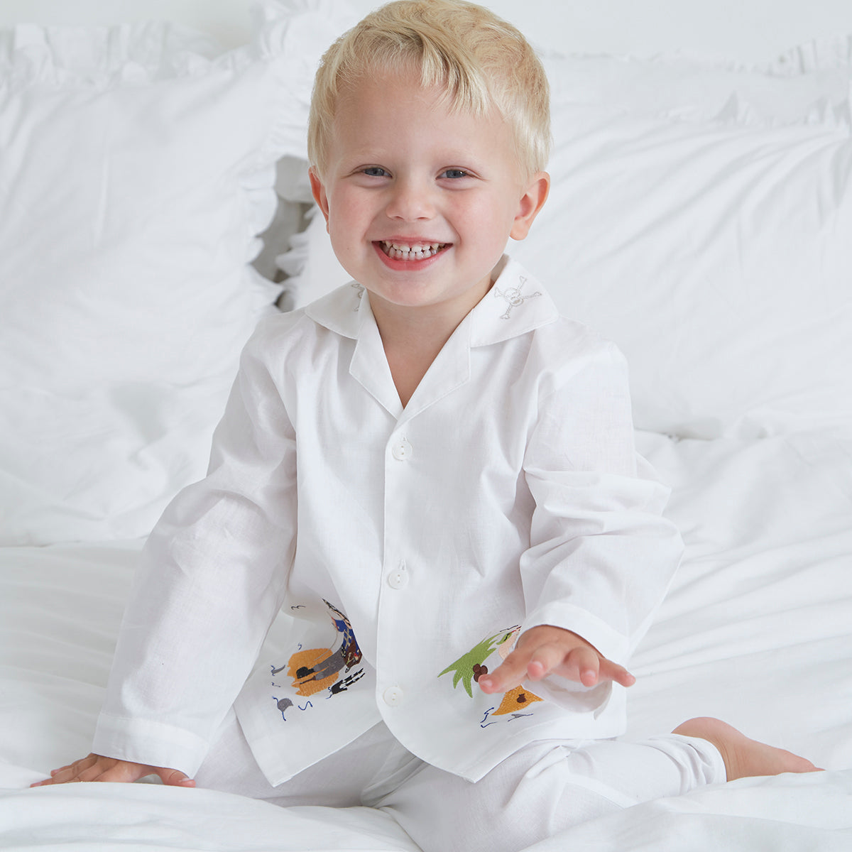 Boy's Cotton Pirate Pyjamas