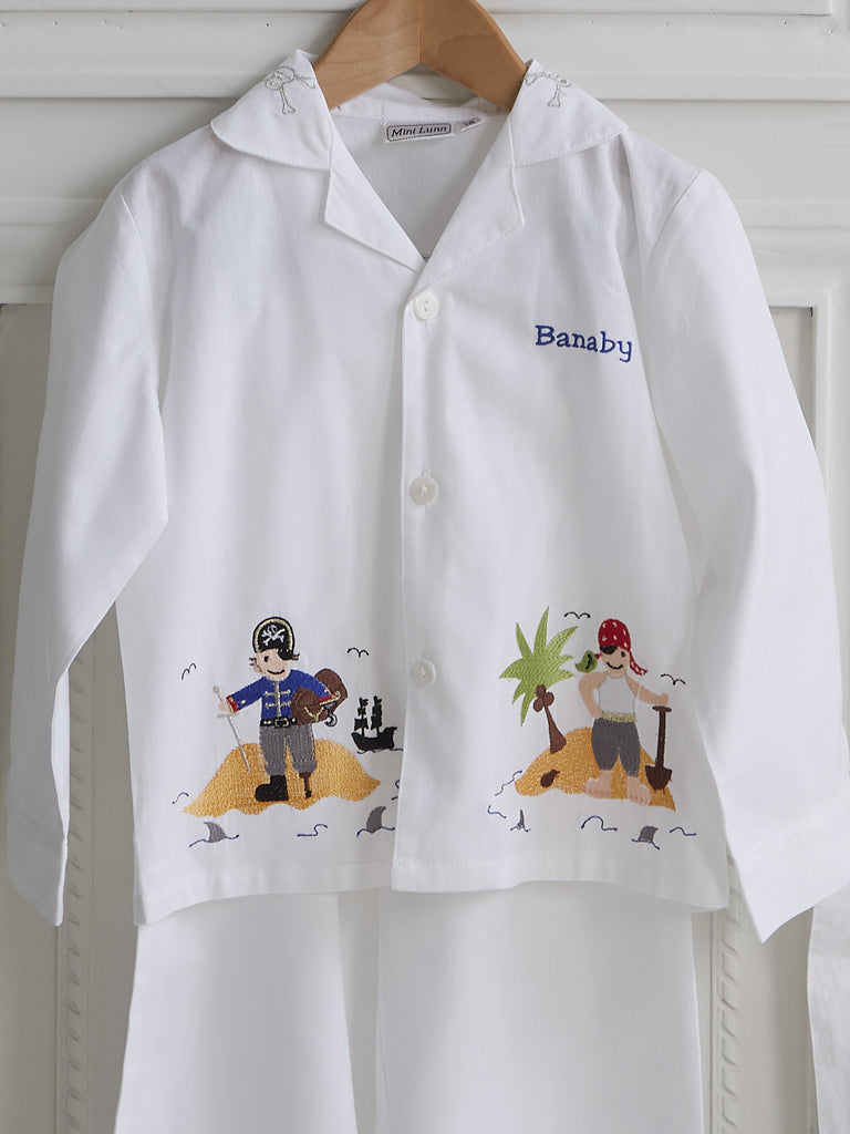 Boy's Cotton Pirate Pyjamas