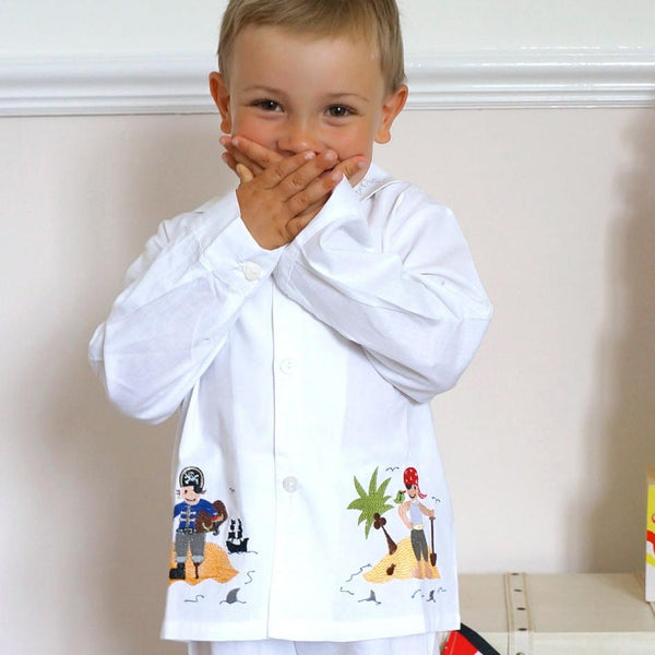 Boy's Cotton Pirate Pyjamas