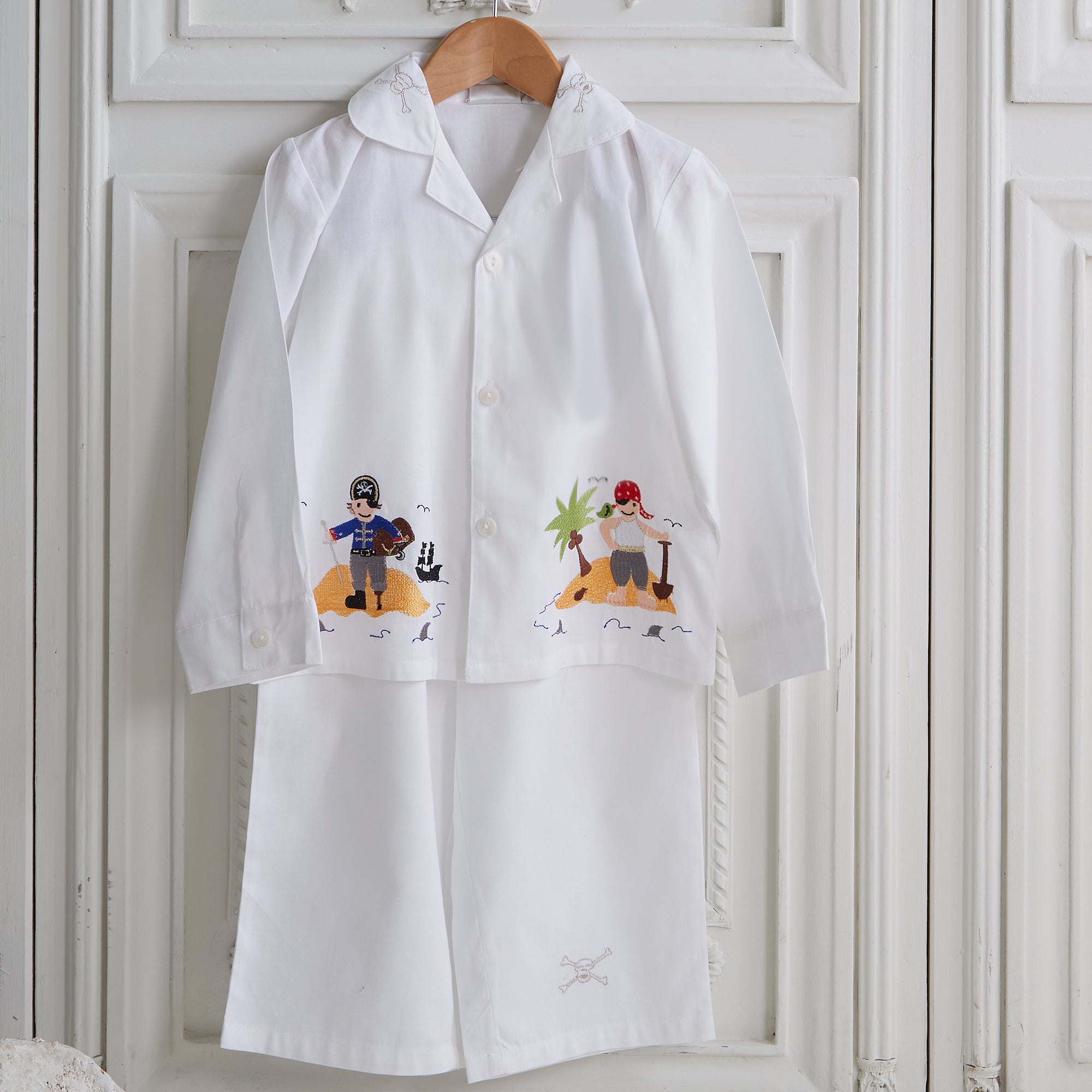 Boy's Cotton Pirate Pyjamas