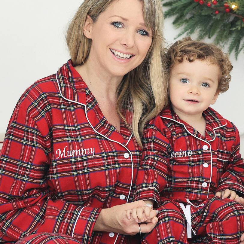 Women's Luxury Christmas Tartan Pyjamas