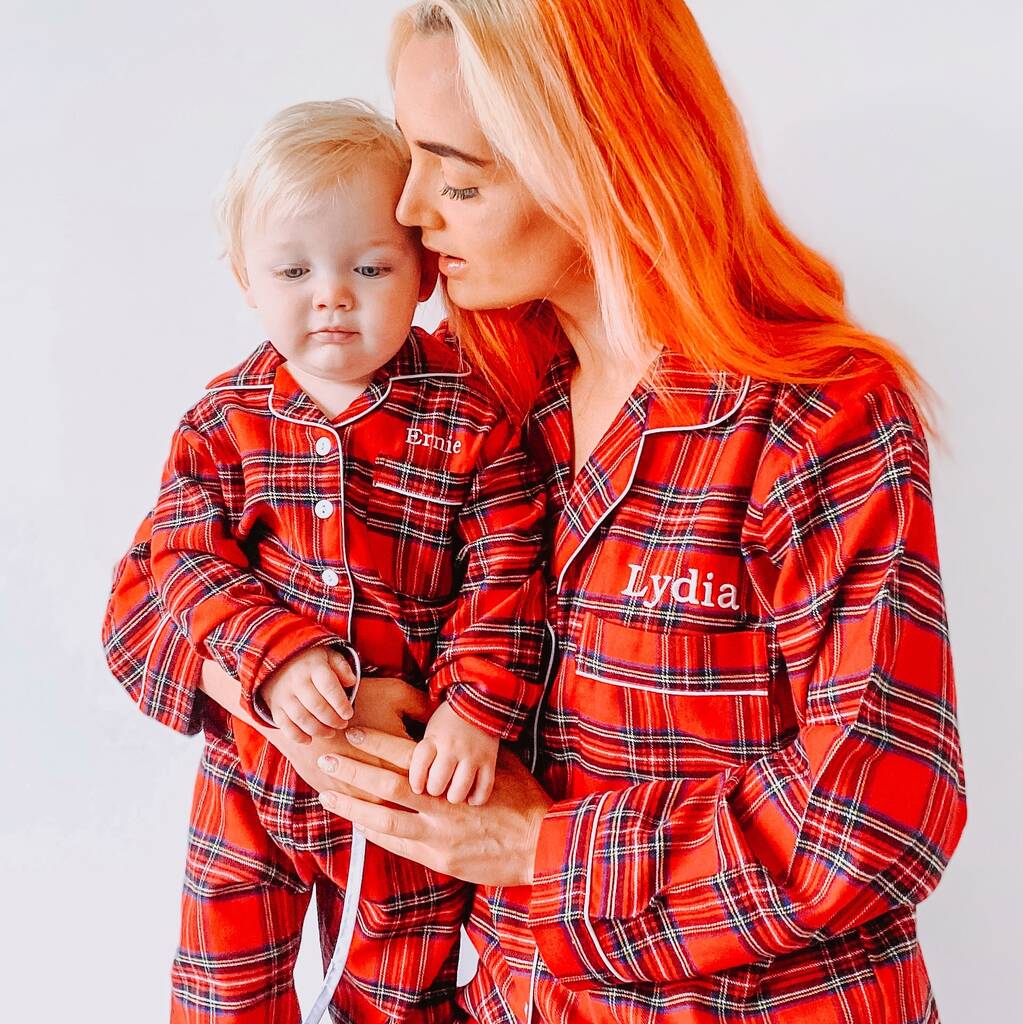 Women's Luxury Christmas Tartan Pyjamas