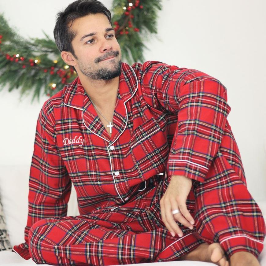 Men's Luxury Christmas Tartan Pyjamas