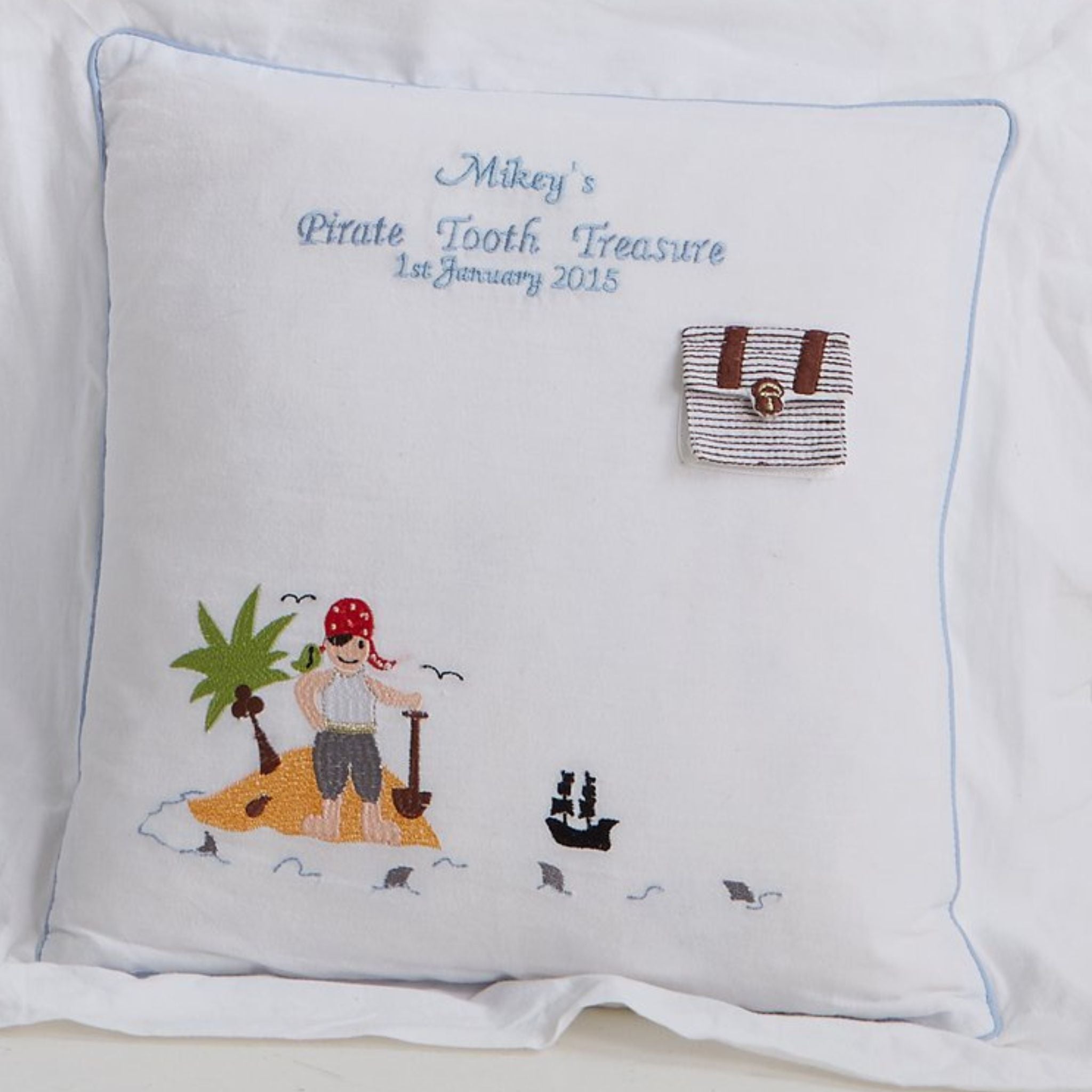 Pirate Tooth Treasure Cushion