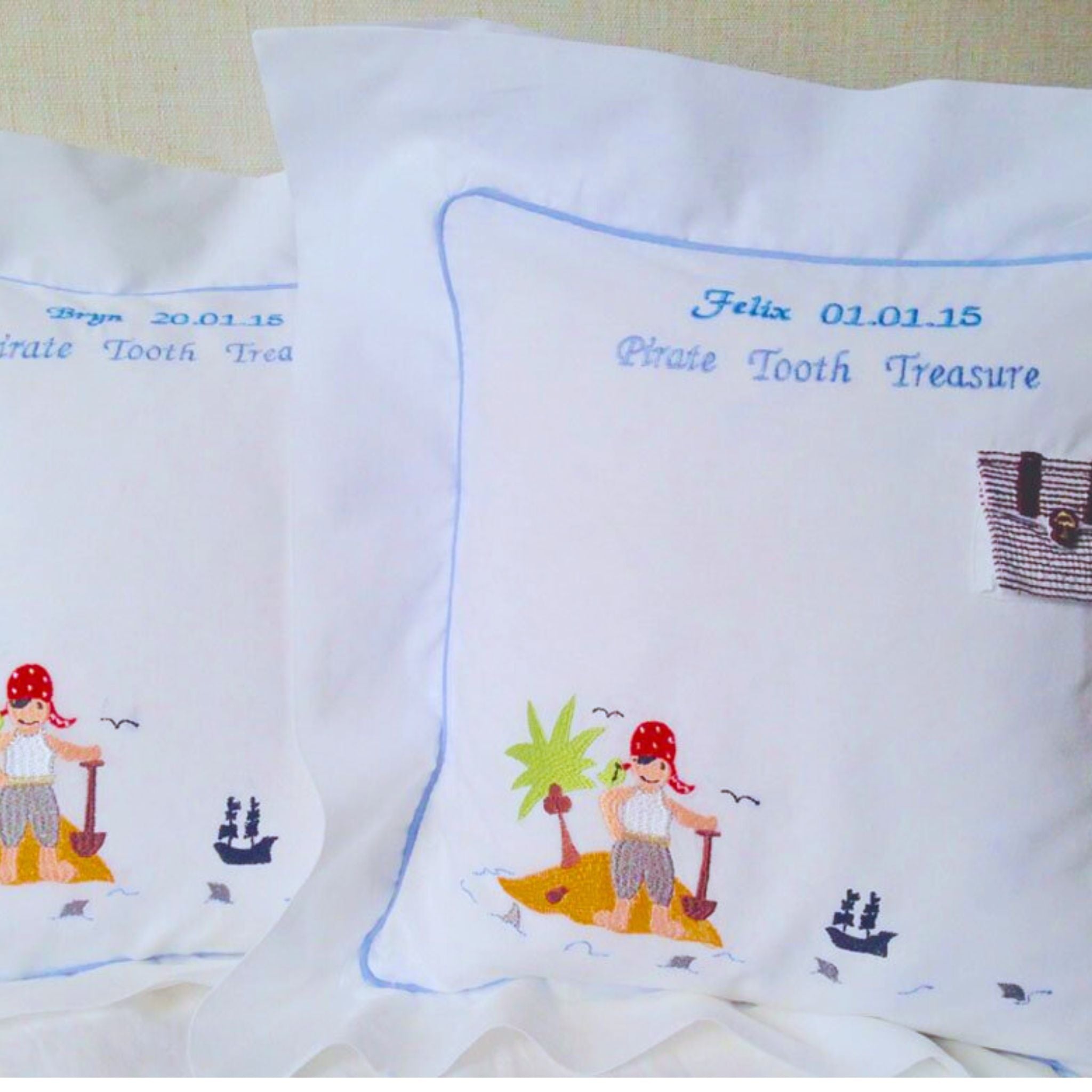 Pirate Tooth Treasure Cushion