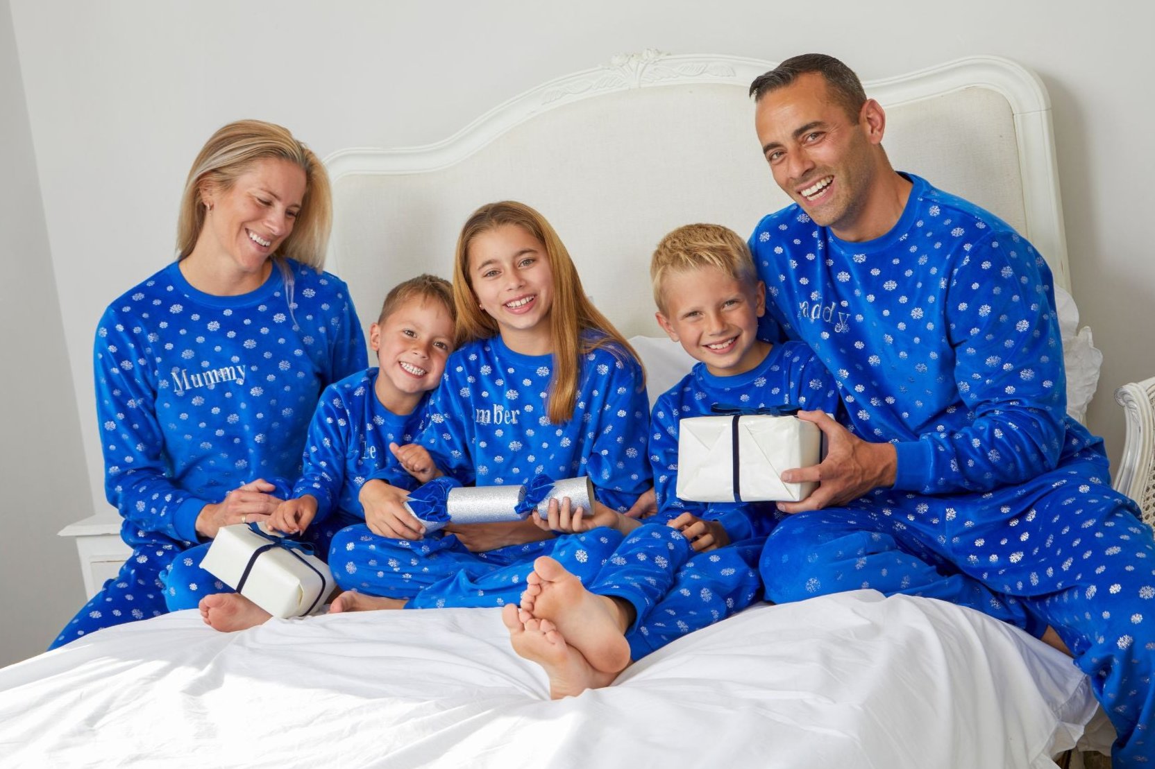 Children's Snowflake Christmas Pyjamas