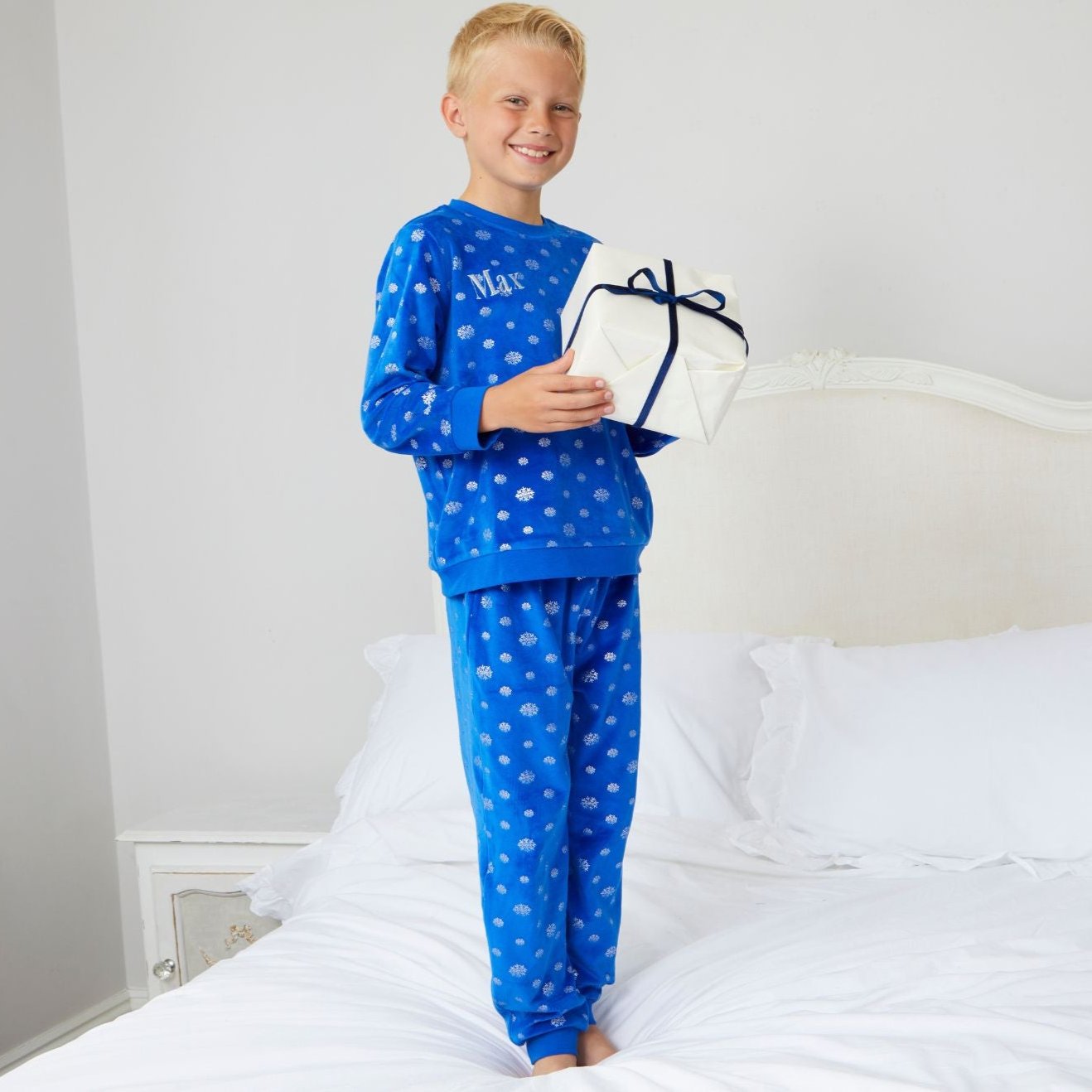 Children's Snowflake Christmas Pyjamas