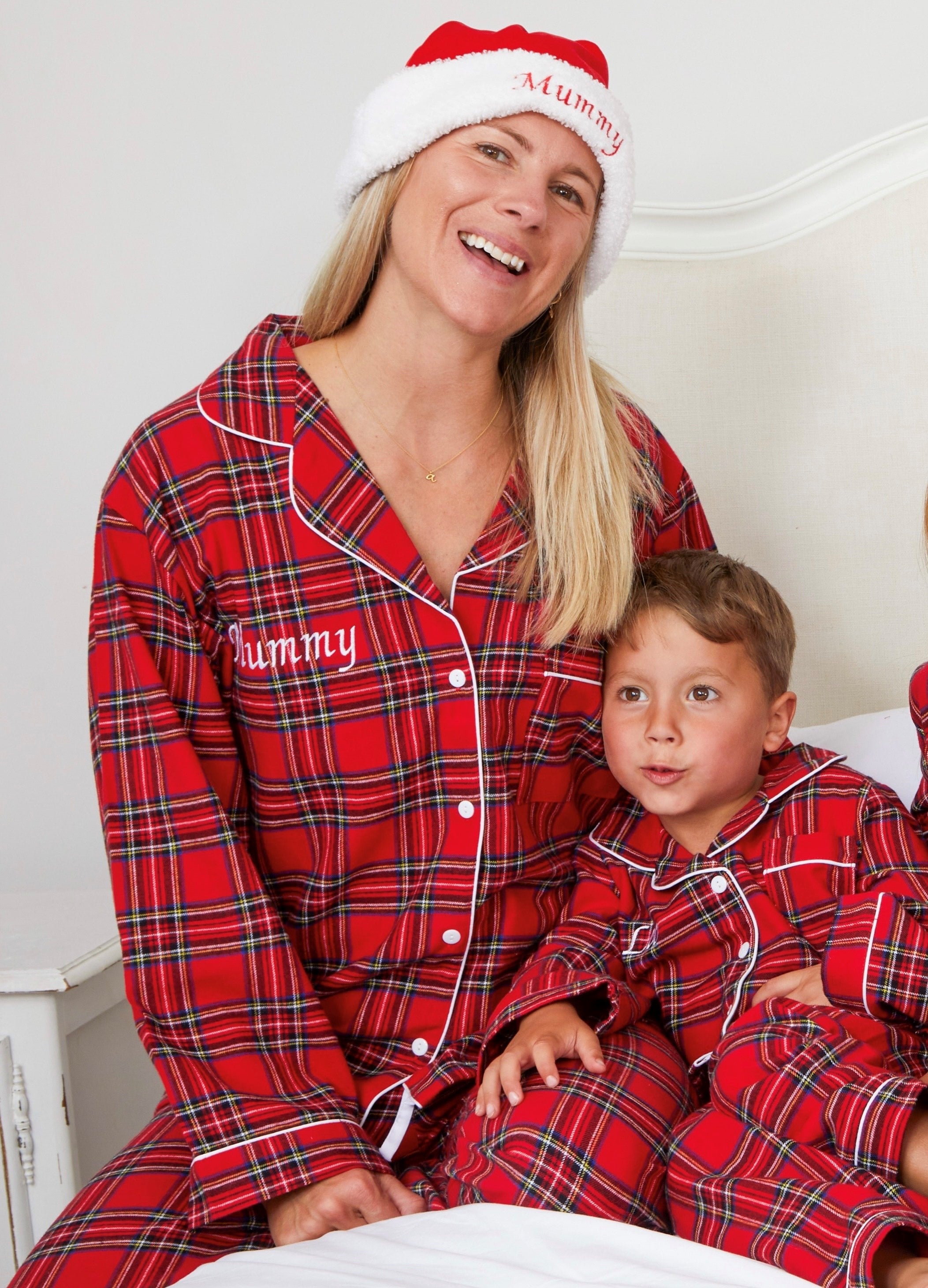 Women's Luxury Christmas Tartan Pyjamas