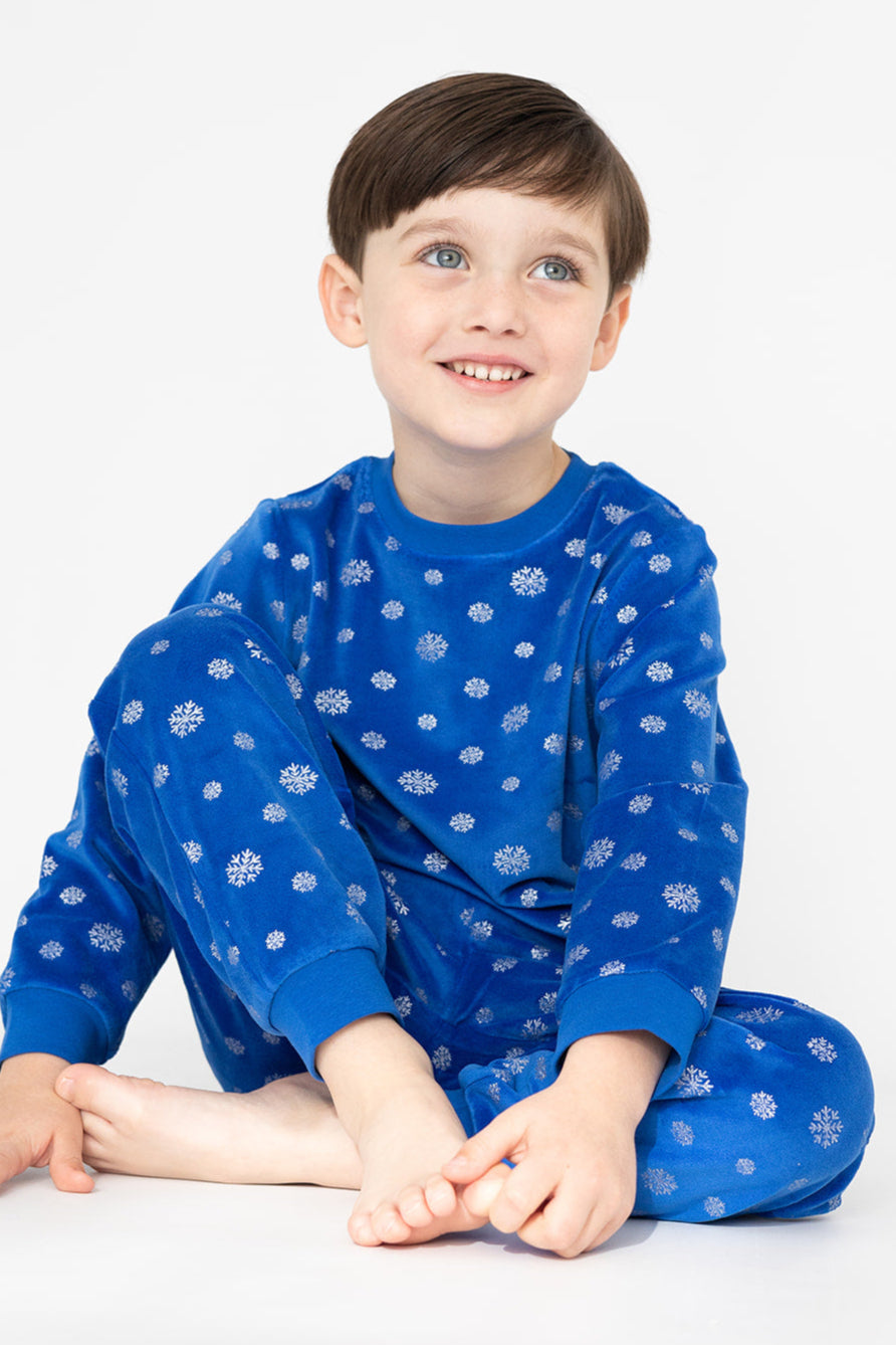 Children's Snowflake Christmas Pyjamas