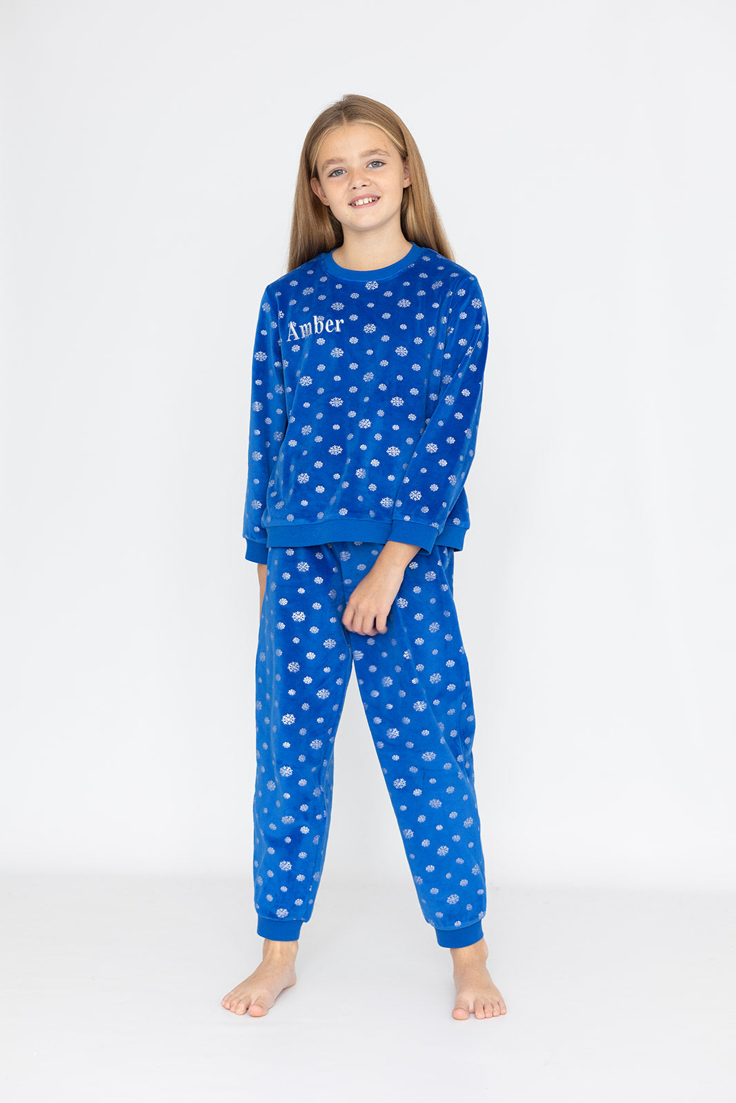 Children's Snowflake Christmas Pyjamas