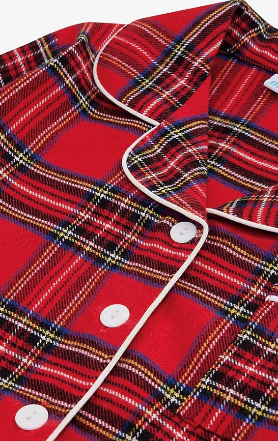 Children's Luxury Christmas Tartan Pyjamas