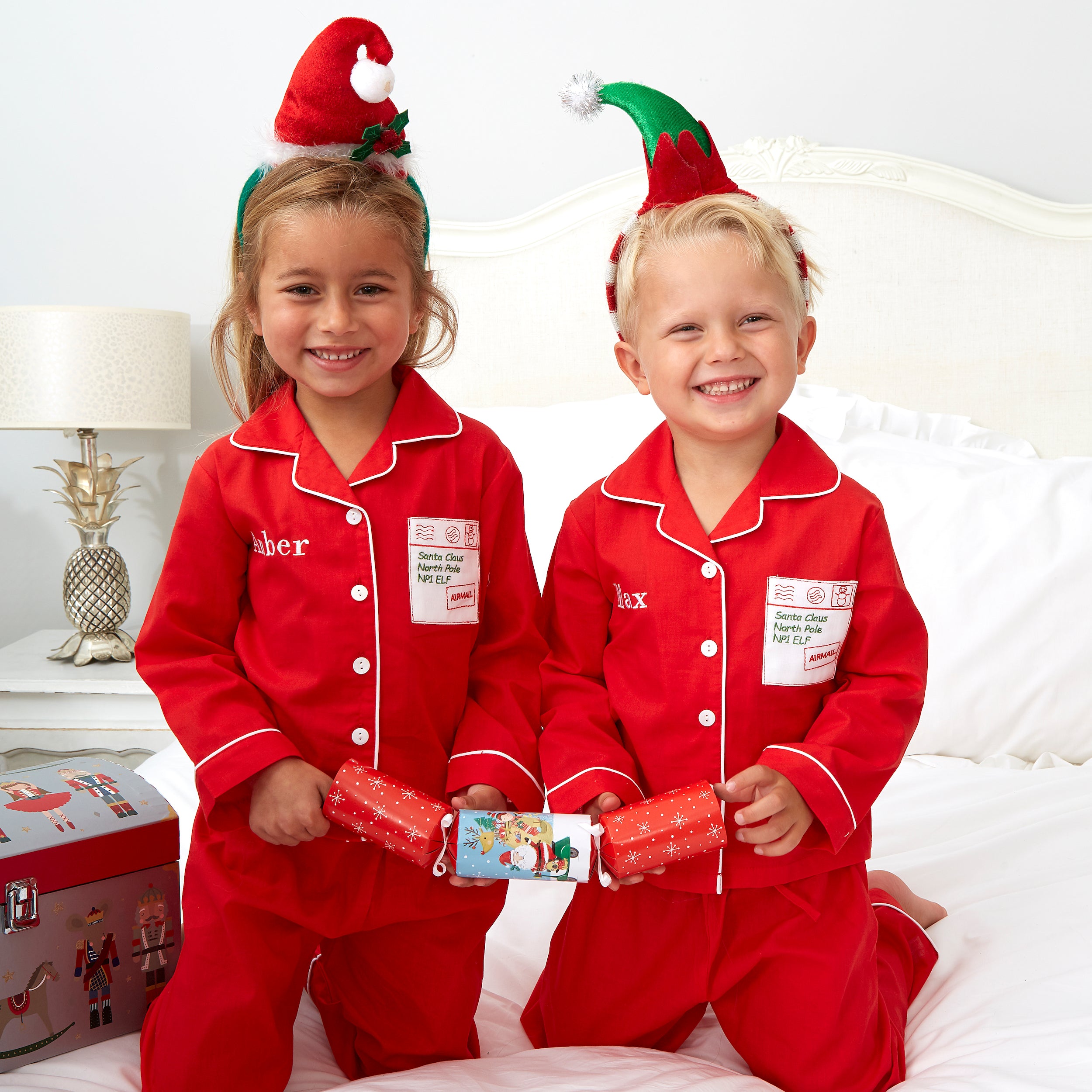 Children's Christmas Letter To Santa Pyjamas