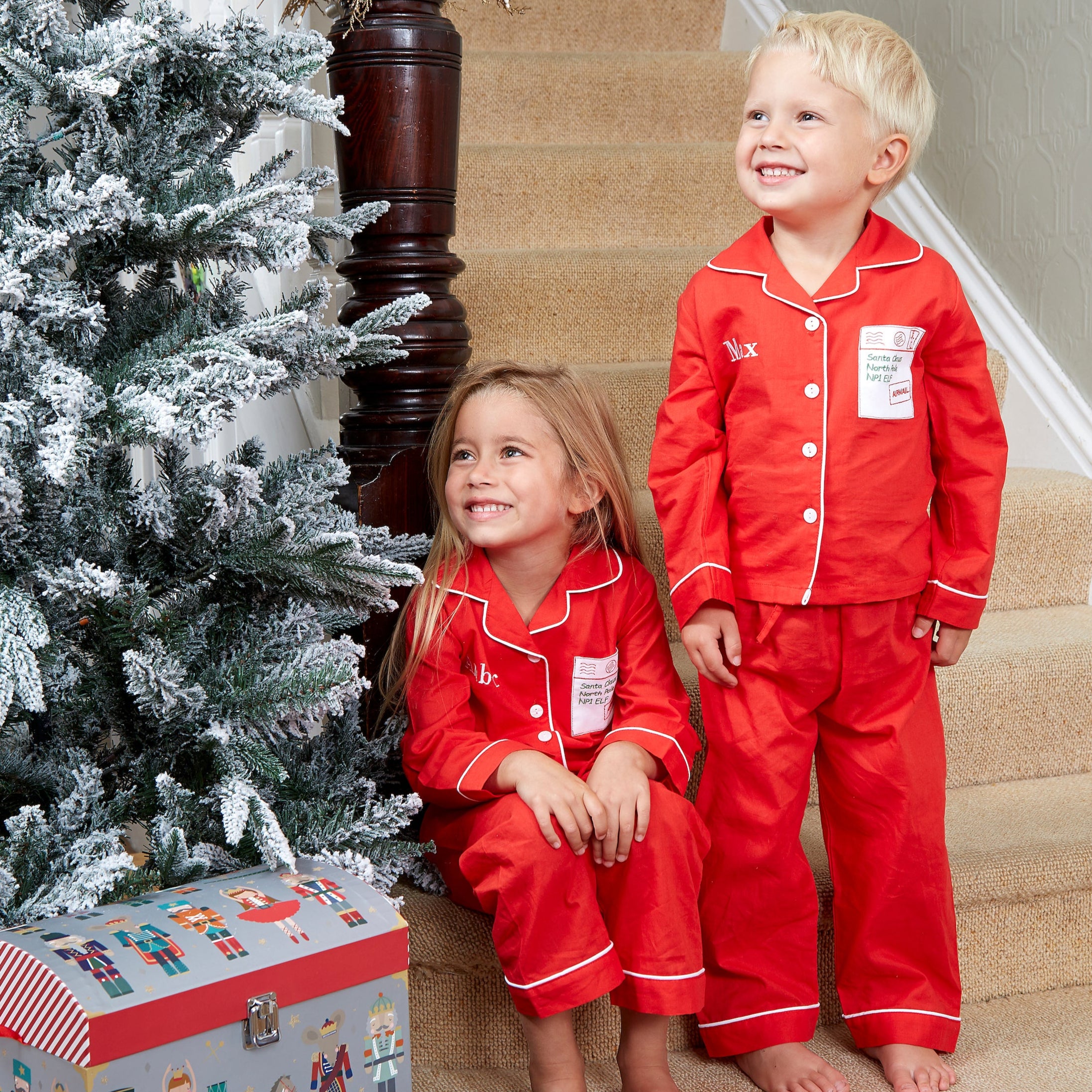 Children's Christmas Letter To Santa Pyjamas