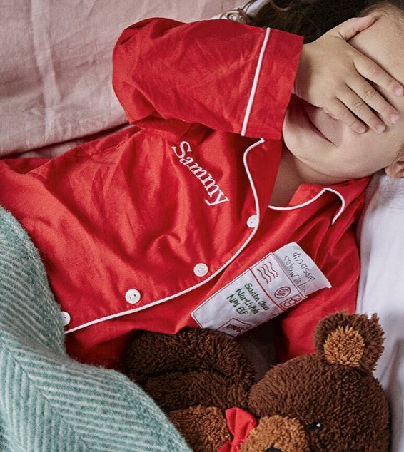Children's Christmas Letter To Santa Pyjamas